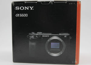 * OPEN BOX EXCELLENT * Sony Alpha a6600 Mirrorless Digital Camera (Body Only) at PROCAM | procam.com