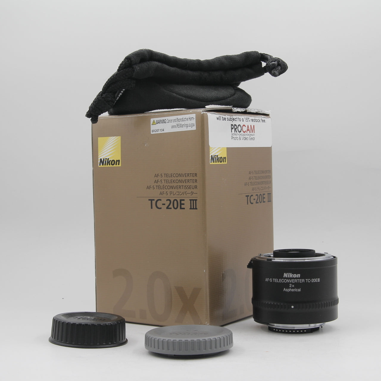 OPEN BOX FAIR *** Nikon AF-S Teleconverter TC-20E III – PROCAM Photo &  Video Gear