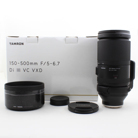 * OPEN BOX EXCELLENT * Tamron 150-500mm F/5-6.7 Di III VC VXD Lens for Sony E