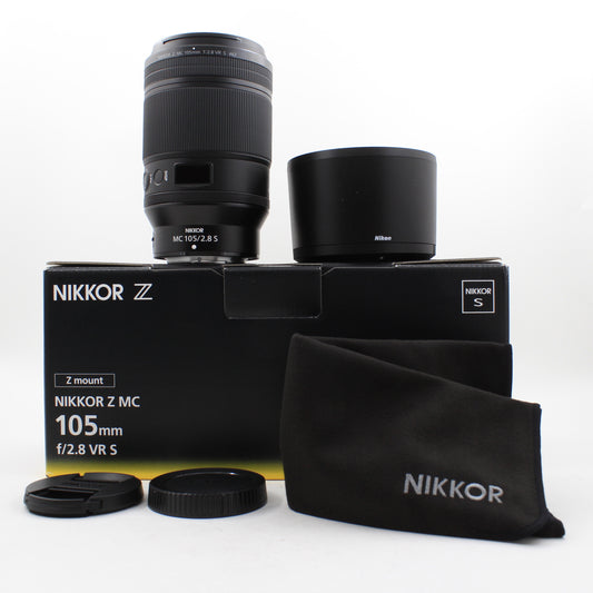 * OPEN BOX EXCELLENT * Nikon NIKKOR Z MC 105mm f/2.8 VR S Macro Lens