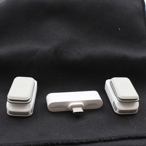 * OPEN BOX EXCELLENT * RODE Wireless Micro 2-Person Ultracompact Wireless Microphone System with USB-C Connector (2.4 GHz, White) at PROCAM | procam.com