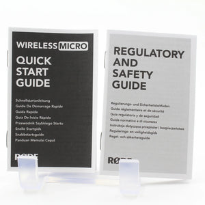 * OPEN BOX EXCELLENT * RODE Wireless Micro 2-Person Ultracompact Wireless Microphone System with USB-C Connector (2.4 GHz, White) at PROCAM | procam.com