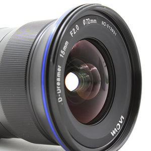 * OPEN BOX EXCELLENT * Laowa 15mm f/2 Zero-D Lens for Canon RF at PROCAM | procam.com