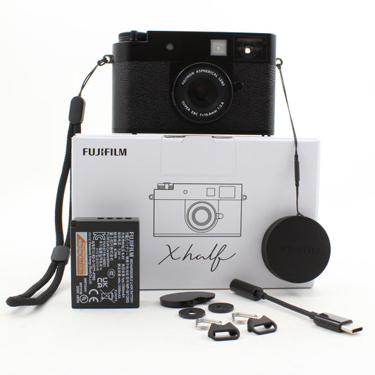 * OPEN BOX EXCELLENT * FUJIFILM X half Digital Camera (Black)