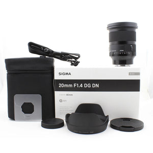 * OPEN BOX GOOD * Sigma 20mm f/1.4 DG DN Art Lens for Sony E at PROCAM | procam.com