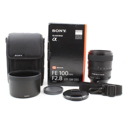 * OPEN BOX EXCELLENT * Sony FE 100mm f/2.8 STF GM OSS Lens