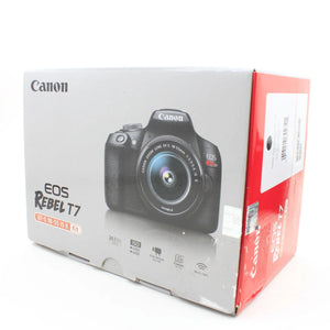 * OPEN BOX EXCELLENT * Canon EOS Rebel T7 DSLR Camera with EF-S 18-55mm IS II Lens at PROCAM | procam.com