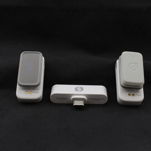 * OPEN BOX EXCELLENT * RODE Wireless Micro 2-Person Ultracompact Wireless Microphone System with USB-C Connector (2.4 GHz, White) at PROCAM | procam.com