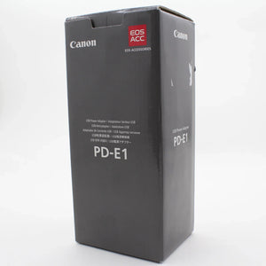 * OPEN BOX EXCELLENT * Canon PD-E1 USB Power Adapter at PROCAM | procam.com