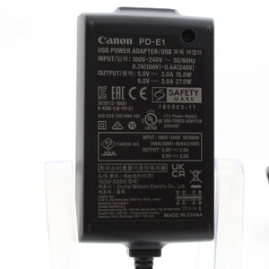* OPEN BOX EXCELLENT * Canon PD-E1 USB Power Adapter at PROCAM | procam.com