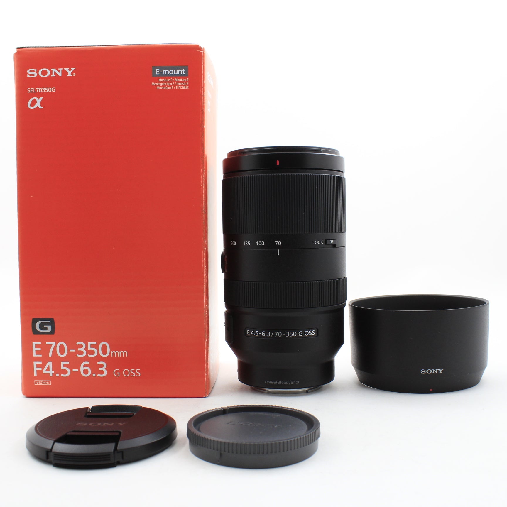 OPEN BOX EXCELLENT * Sony E 70-350mm f/4.5-6.3 G OSS Lens at OPEN BOX EXCELLENT * Sony E 70-350mm f/4.5-6.3 G OSS Lens at