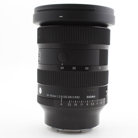 * OPEN BOX EXCELLENT * Sigma 24-70mm f/2.8 DG DN II Art Lens for Sony E