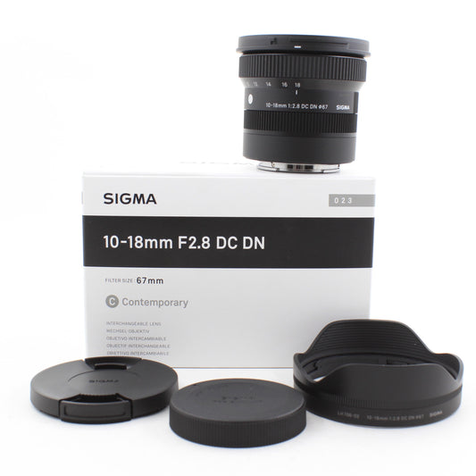 * OPEN BOX EXCELLENT * Sigma 10-18mm f/2.8 DC DN Contemporary Lens for Sony E