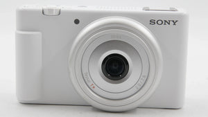 * OPEN BOX GOOD * Sony ZV-1F Vlogging Camera (White) at PROCAM | procam.com