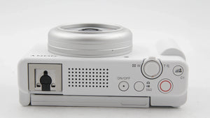 * OPEN BOX GOOD * Sony ZV-1F Vlogging Camera (White) at PROCAM | procam.com