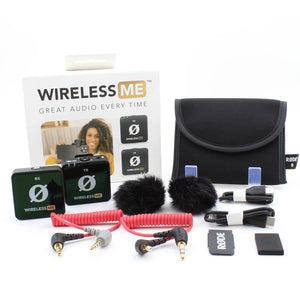 * OPEN BOX EXCELLENT * RODE Wireless ME Compact Digital Wireless Microphone System (2.4 GHz, Black) at PROCAM | procam.com