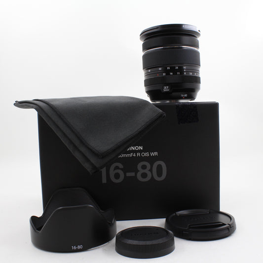 * OPEN BOX EXCELLENT * Fujifilm XF 16-80mm f/4 R OIS WR Lens