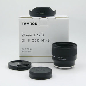 * OPEN BOX EXCELLENT * Tamron 24mm f/2.8 Di III OSD M 1:2 Lens for Sony E at PROCAM | procam.com