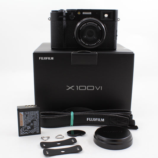 * OPEN BOX GOOD * Fujifilm X100VI Digital Camera (Black)