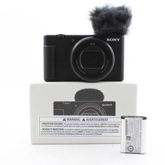 * OPEN BOX EXCELLENT * Sony ZV-1 II Digital Camera (Black)