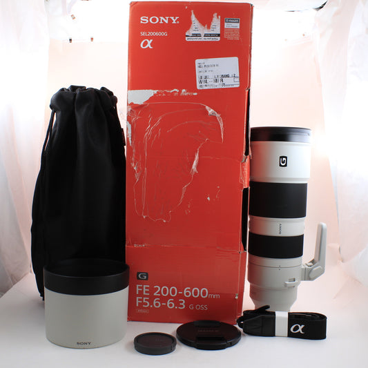 * OPEN BOX GOOD * Sony FE 200-600mm f/5.6-6.3 G OSS Lens
