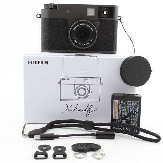 * OPEN BOX EXCELLENT * FUJIFILM X half Digital Camera (Charcoal Silver)