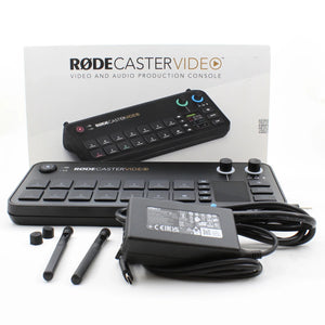 * OPEN BOX EXCELLENT * RODE RODECaster Video All-in-One Production Console at PROCAM | procam.com