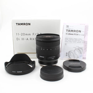 * OPEN BOX EXCELLENT * Tamron 11-20mm F/2.8 Di III-A RXD Lens for Sony E at PROCAM | procam.com
