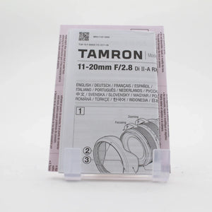 * OPEN BOX EXCELLENT * Tamron 11-20mm F/2.8 Di III-A RXD Lens for Sony E at PROCAM | procam.com