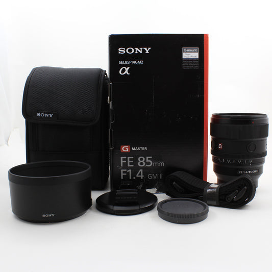 * OPEN BOX EXCELLENT * Sony FE 85mm f/1.4 GM II Lens