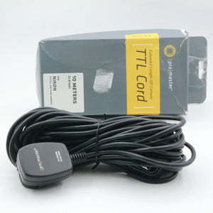 * OPEN BOX FAIR * ProMaster TTL Flash Cord for Nikon - 32' at PROCAM | procam.com