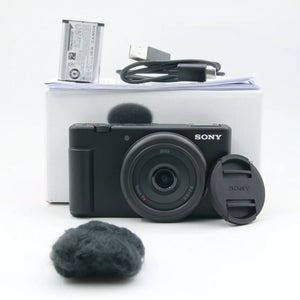 * OPEN BOX EXCELLENT * Sony ZV-1F Vlogging Camera (Black) at PROCAM | procam.com