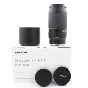 * OPEN BOX EXCELLENT * Tamron 70-300mm f/4.5-6.3 Di III RXD Lens for Nikon Z at PROCAM | procam.com