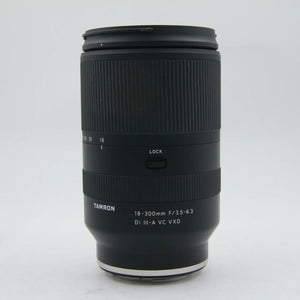 * OPEN BOX EXCELLENT * Tamron 18-300mm f/3.5-6.3 Di III-A VC VXD Lens for Sony E at PROCAM | procam.com