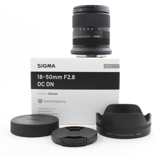 * OPEN BOX EXCELLENT * Sigma 18-50mm f/2.8 DC DN Contemporary Lens for Canon RF