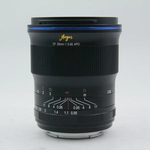 * OPEN BOX EXCELLENT * Laowa Argus 33mm f/0.95 CF APO Lens for Sony E at PROCAM | procam.com