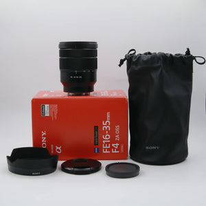 * OPEN BOX EXCELLENT * Sony FE 16-35mm f/4 Vario-Tessar T* ZA OSS Lens at PROCAM | procam.com