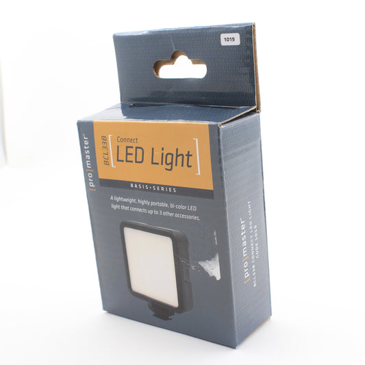 * OPEN BOX EXCELLENT * ProMaster Basis BCL33B Connect LED Light