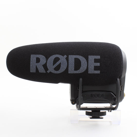 * OPEN BOX EXCELLENT * Rode VideoMic Pro+ with Rycote Lyre Suspension Mount, Digital Switches and Built-In Rechargeable Battery