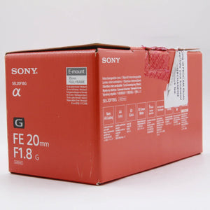 * OPEN BOX EXCELLENT * Sony FE 20mm f/1.8 G Lens at PROCAM | procam.com