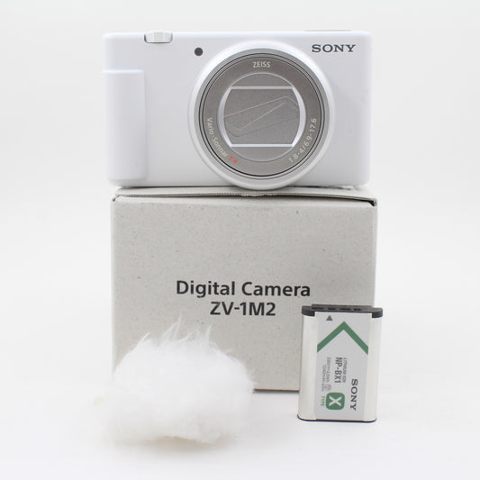 * OPEN BOX EXCELLENT * Sony ZV-1 II Digital Camera (White)