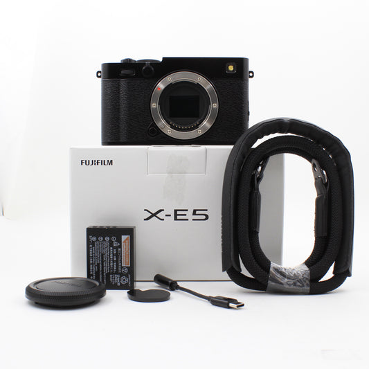 * OPEN BOX GOOD * FUJIFILM X-E5 Mirrorless Camera (Black)