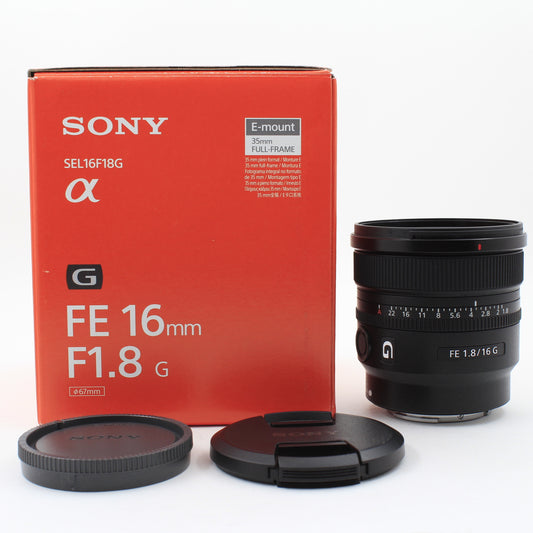* OPEN BOX GOOD * Sony FE 16mm f/1.8 G Lens