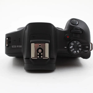 * OPEN BOX EXCELLENT * Canon EOS R100 Mirrorless Camera with RF-S 18-45mm f/4.5-6.3 IS STM Lens and RF-S 55-210mm f/5-7.1 IS STM Lens Kit at PROCAM | procam.com