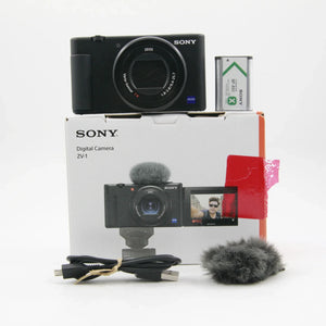 * OPEN BOX EXCELLENT * Sony ZV-1 Digital Camera (Black) at PROCAM | procam.com
