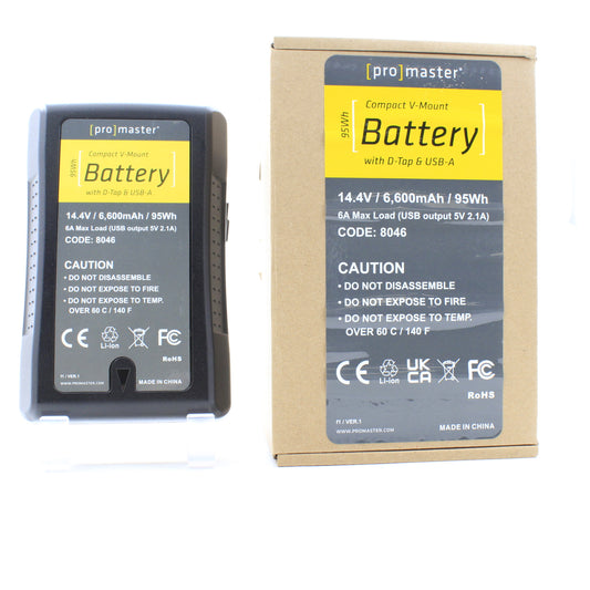 * OPEN BOX GOOD * ProMaster Compact V-Mount Battery (95Wh)