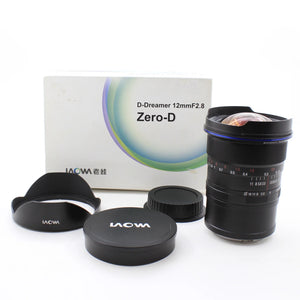 * OPEN BOX GOOD * Laowa 12mm f/2.8 Zero-D Lens for Canon EF (Black) at PROCAM | procam.com