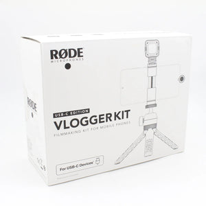 * OPEN BOX GOOD * RODE Vlogger Kit USB-C Edition Filmmaking Kit for Mobile Devices with USB Type-C Ports at PROCAM | procam.com