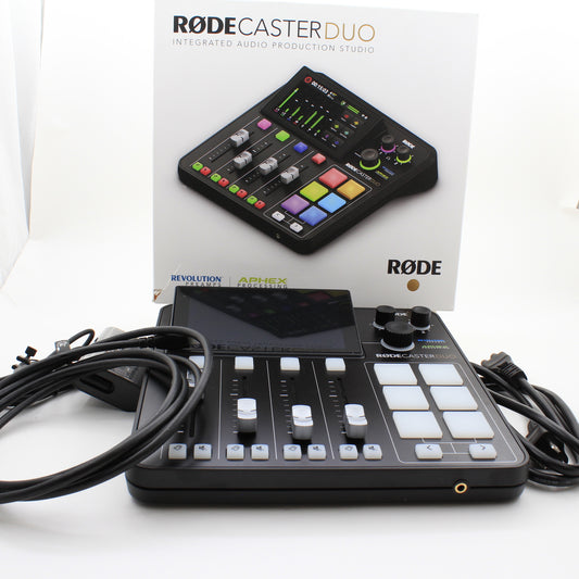 * OPEN BOX EXCELLENT * RODE RODECaster Duo Integrated Audio Production Studio