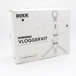 * OPEN BOX GOOD * RODE Vlogger Kit USB-C Edition Filmmaking Kit for Mobile Devices with USB Type-C Ports at PROCAM | procam.com